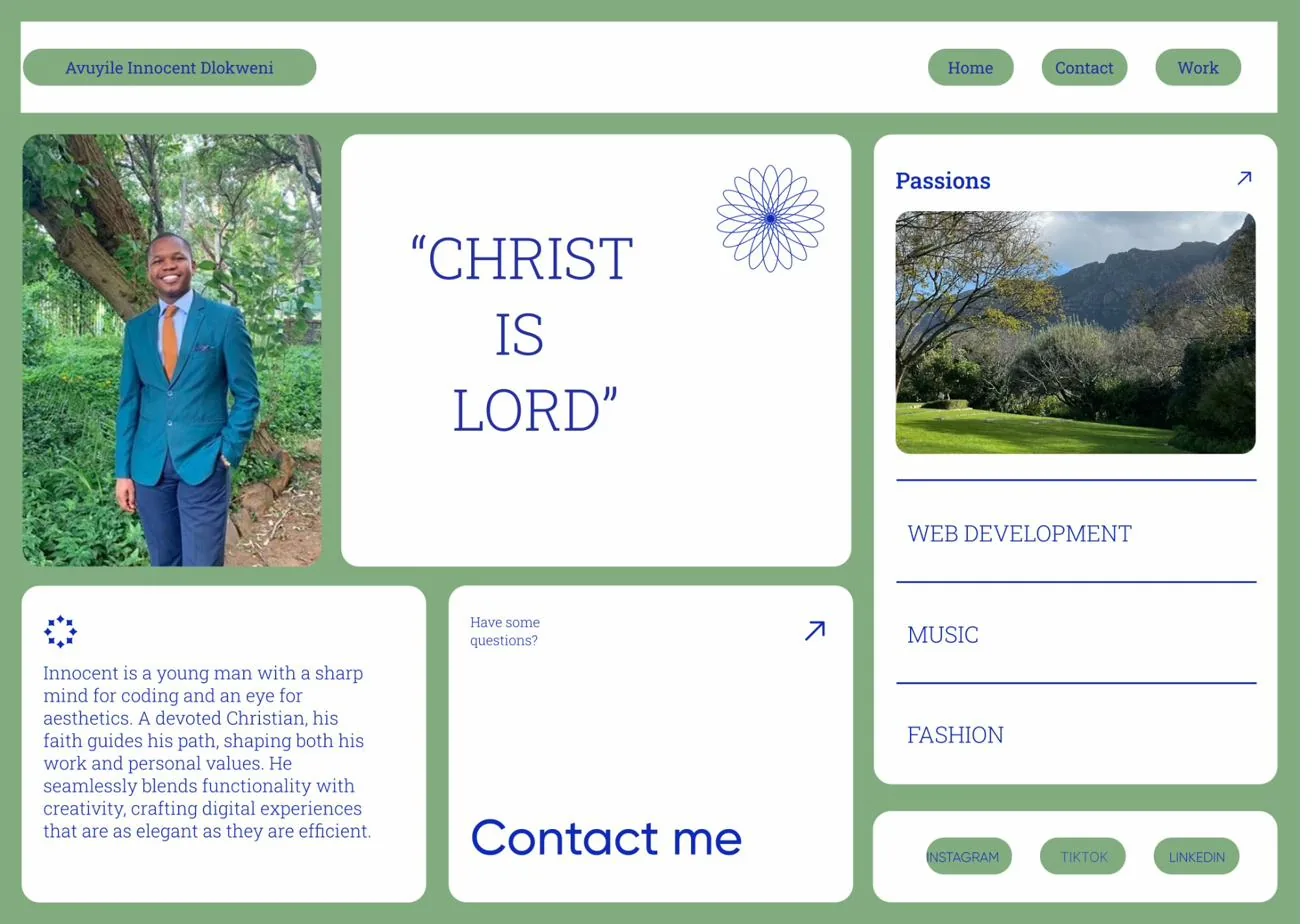 My Landing Page